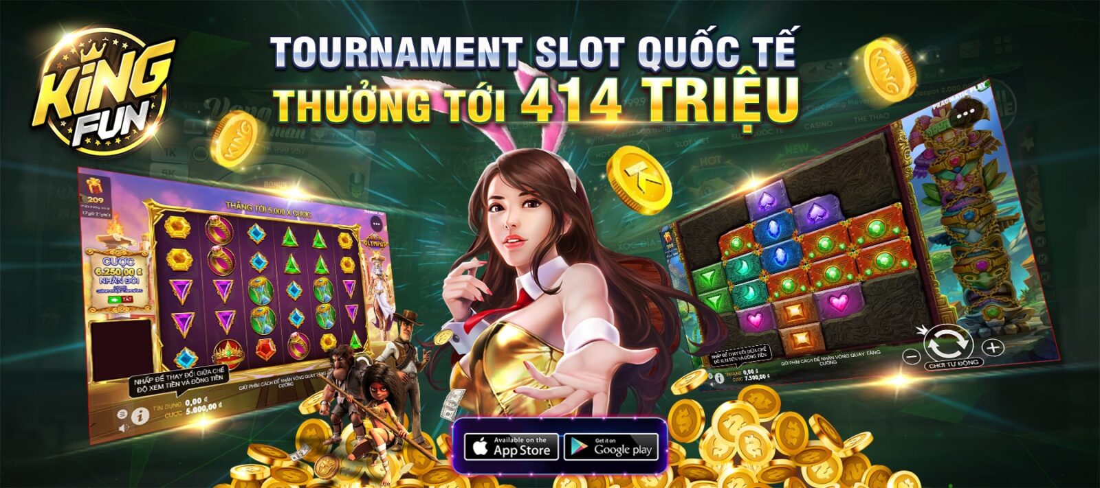 King fun apk luôn có các chương trình khuyến mãi diễn ra liên tục