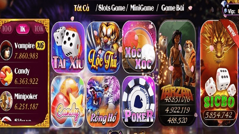 Giao diện của cổng game được thiết kế cực kỳ kỹ lưỡng