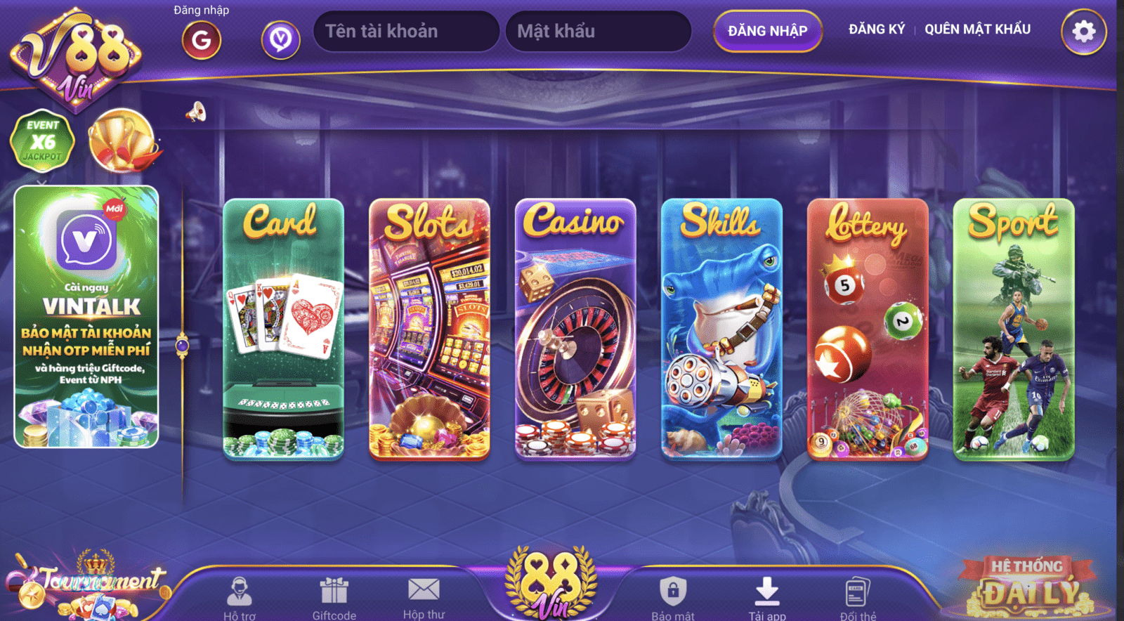 V88 vin chơi game đổi thưởng trực tuyến