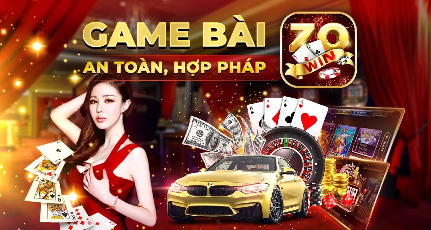 9 sản phẩm game bài độc quyền của zowin club