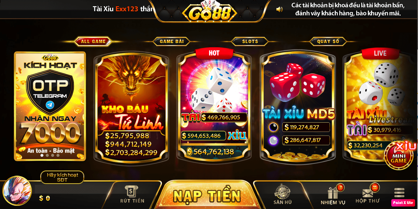 Go88s fun hỗ trợ cho người chơi giao dịch siêu tốc