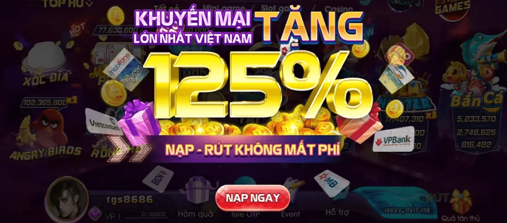 Cổng game cũng mang đến cho người dùng những lựa chọn