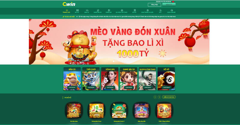 Cwin - Điểm vui chơi hấp dẫn nhất dành cho giới cược thủ