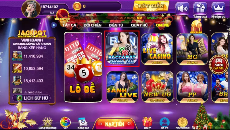 Baccarat thông tấn 68 game bài sân chơi online chân thực