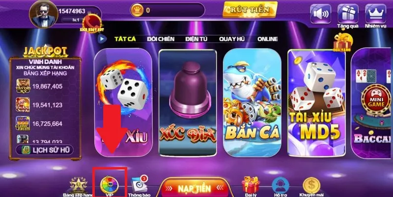 Tham gia chế độ vip 68 game bài nhận thưởng hấp dẫn