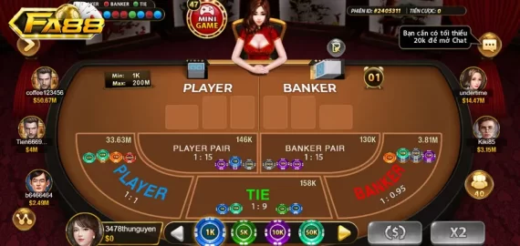 Fa88, thương hiệu game bài đổi thưởng đẳng cấp số 1 thế giới